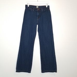 J Brand Malik Wide Leg Long Jeans